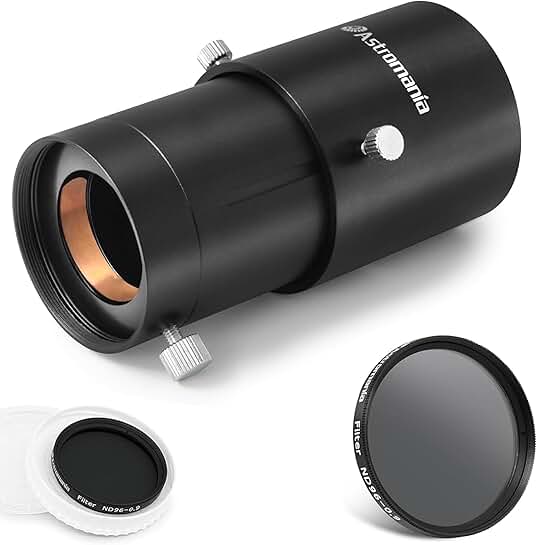2-inch Moon Telescope Eyepiece Filter with Camera Adapter