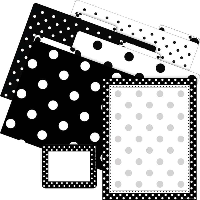 Office Organization Kit with Folders, Paper, and Labels