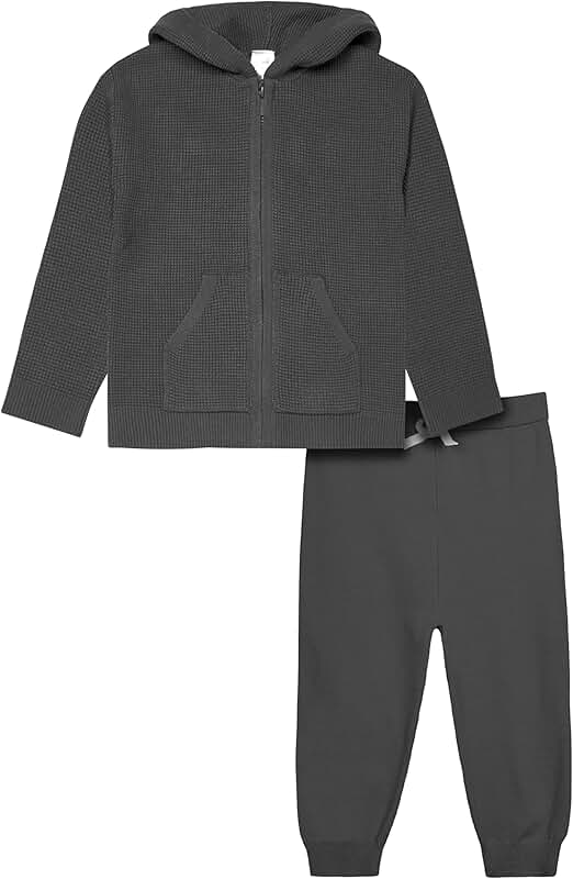 Baby and Toddler Hooded Sweater and Jogger Set