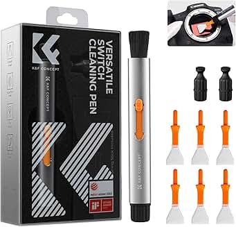 Versatile Lens Cleaning Pen with Tips and Swabs