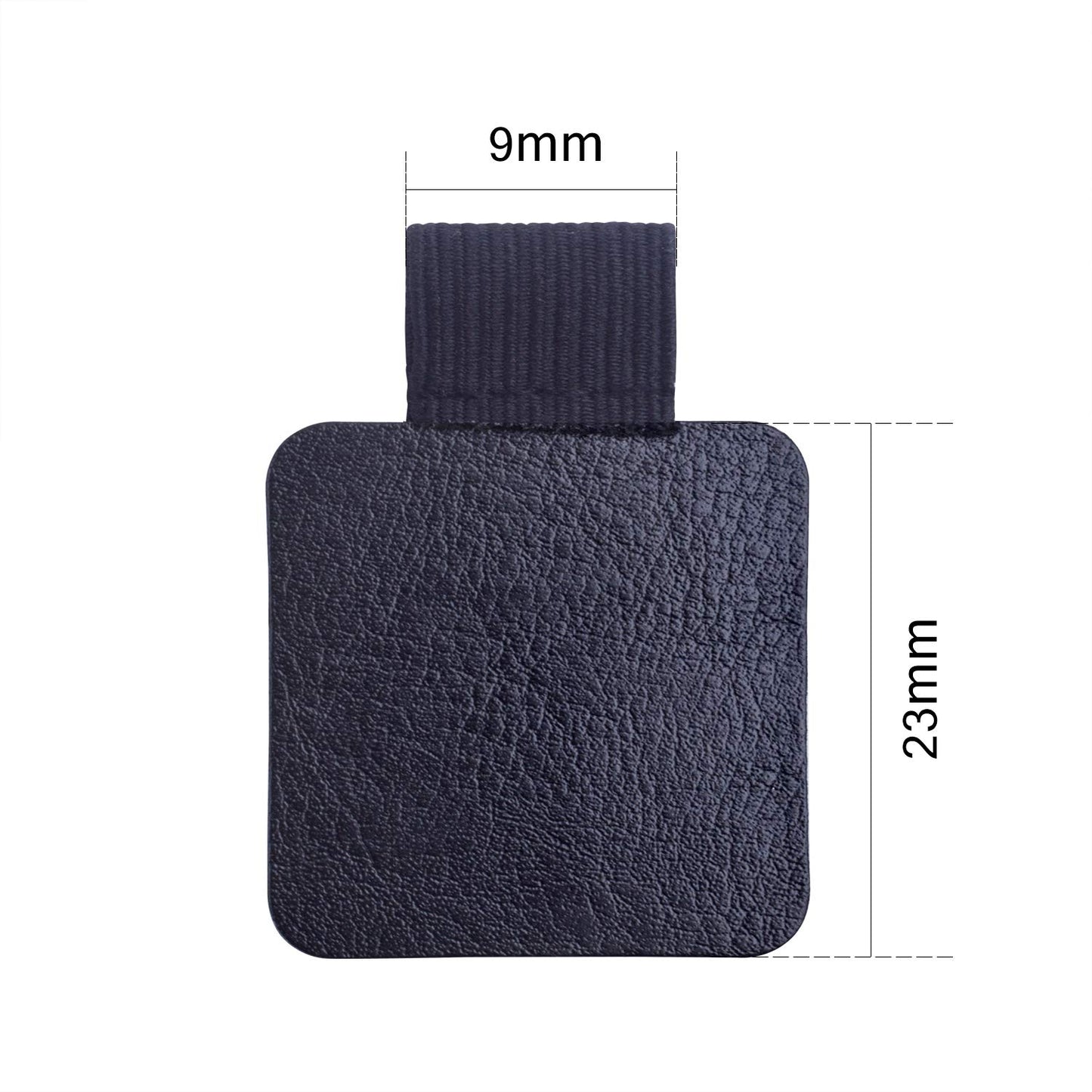 14-Piece Self-Adhesive Leather Pen Loop Set