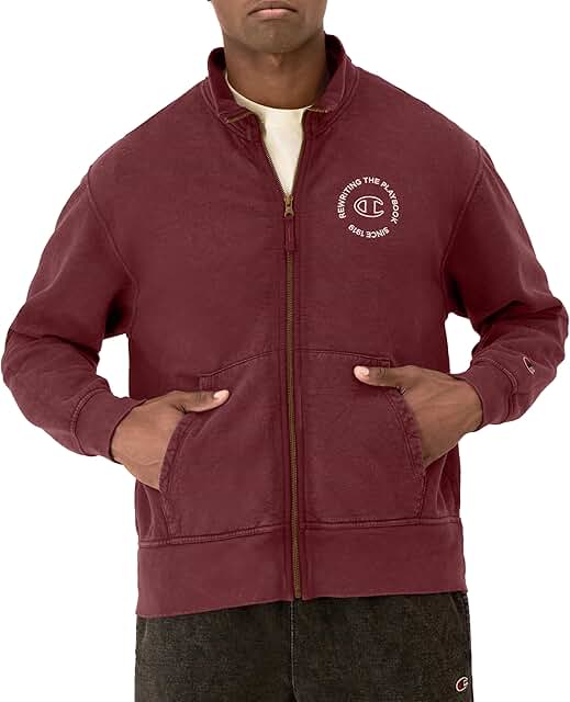 Men's Full-Zip Mock Neck Shirt