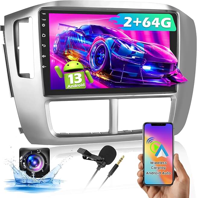 Android Car Stereo with Touch Screen and Backup Camera