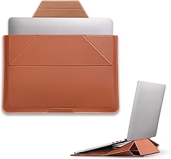 Slim 2-in-1 Laptop Sleeve and Stand for 16" Computers