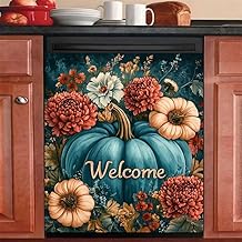 Fall Pumpkin Dishwasher Cover Magnet, 23" x 26"