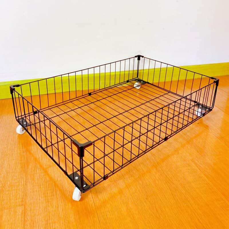 Four Large Under Bed Storage Drawers with Wheels