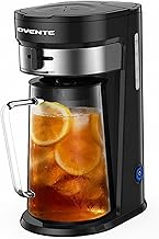 Iced Tea and Coffee Maker with 3QT Pitcher