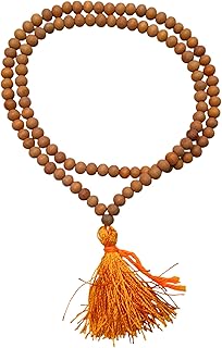 Sandwood Tibetan Japa Mala with 108+1 Beads, 6mm