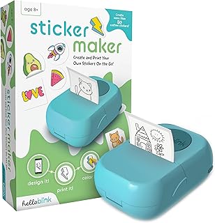Mini Bluetooth Sticker and Photo Printer for Kids