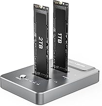 M.2 NVMe SSD Duplicator and Docking Station