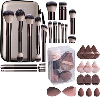 14-Piece Makeup Brush Set with Portable Case