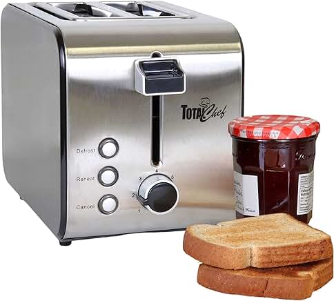 2-Slice Wide Slot Toaster for Bread, Bagels, Waffles