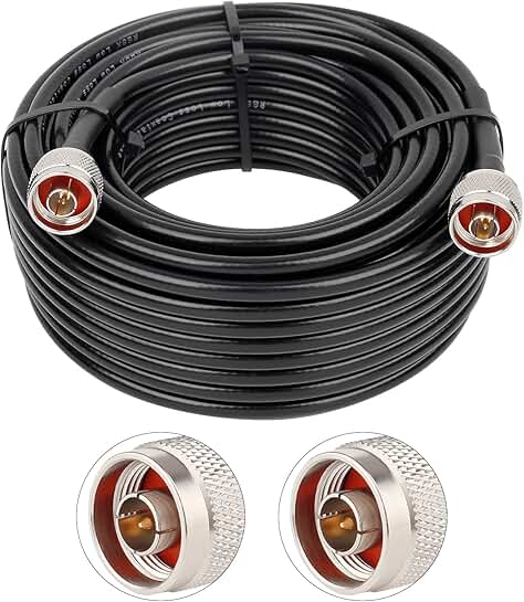 50ft Coax Extension Cable N Male to N Male