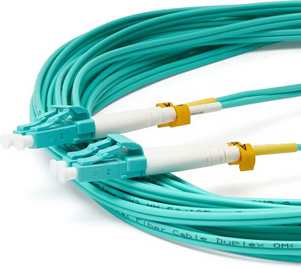 30m OM4 LC to LC Fiber Patch Cable