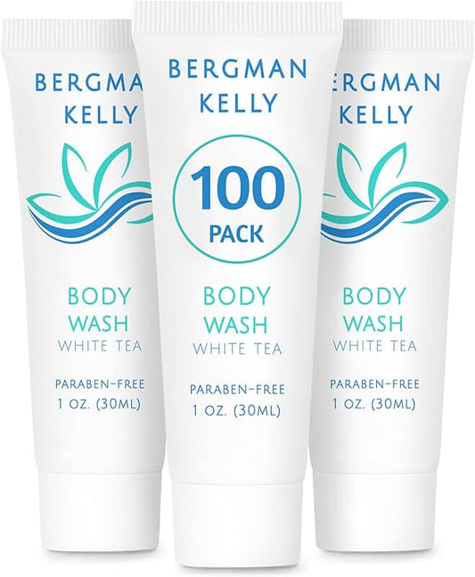 Travel Size Body Wash, 1 fl oz, 100 Pack