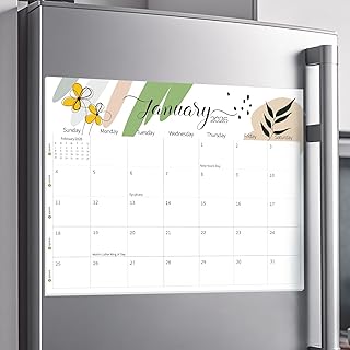 Magnetic Calendar 2026-2027, 11x14 Inches, Monthly Planner
