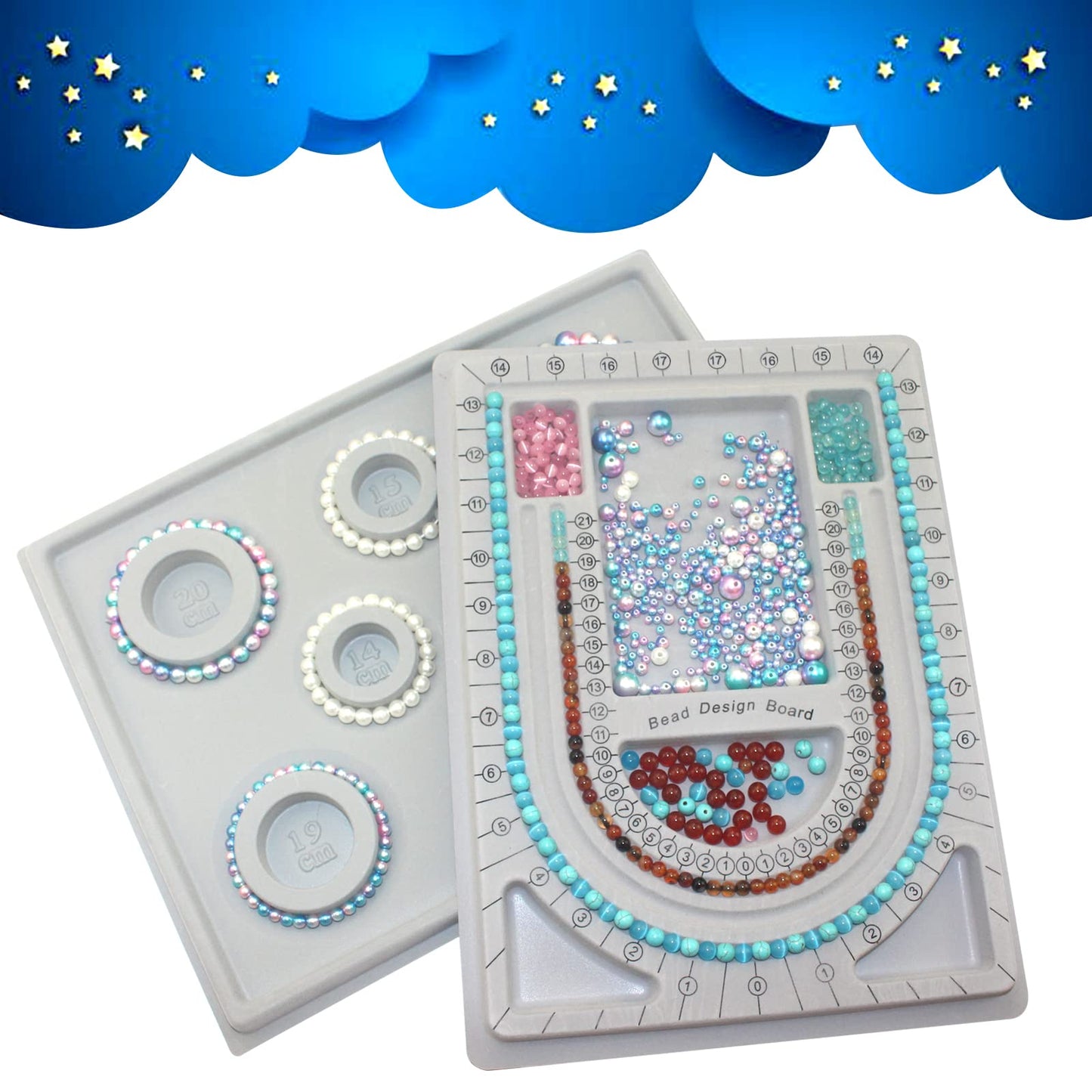 Beading Boards for Jewelry Making, 2 Pieces