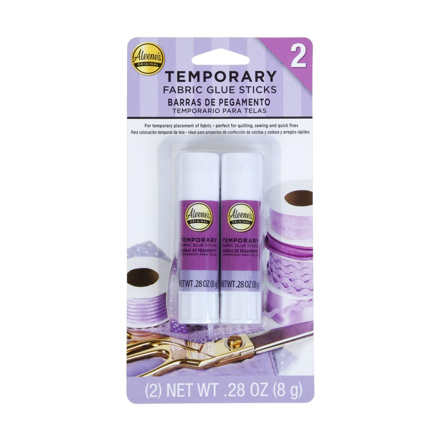 Eco-Friendly Fabric Repair Sticks 2 Pack - 28oz