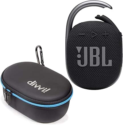 Portable Bluetooth Speaker with Protective Case Bundle