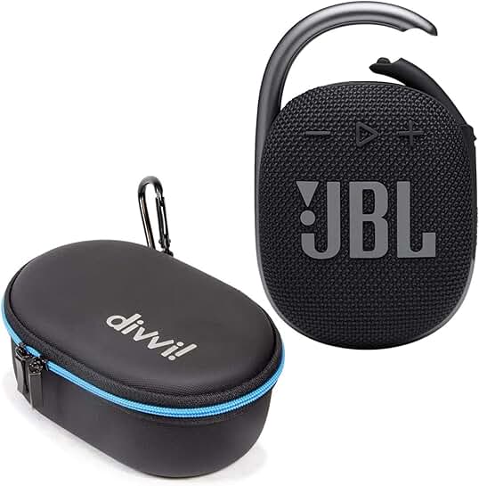 Portable Bluetooth Speaker with Protective Case Bundle