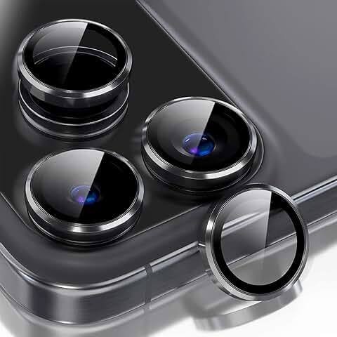 Two Camera Lens Protectors for iPhone 17 Pro Max and 17 Pro