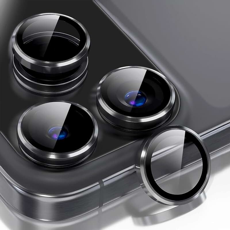 Two Camera Lens Protectors for iPhone 17 Pro Max and 17 Pro