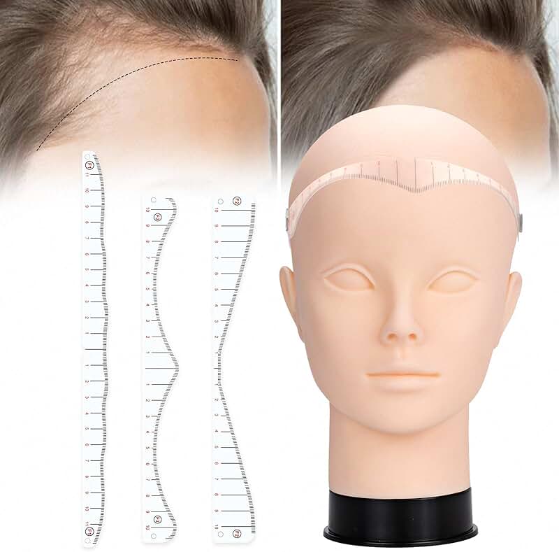 Hairline Stencil Ruler Kit for Scalp Micropigmentation