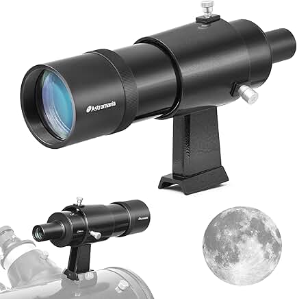 9x50 Telescope Finder with Crosshair and Bracket