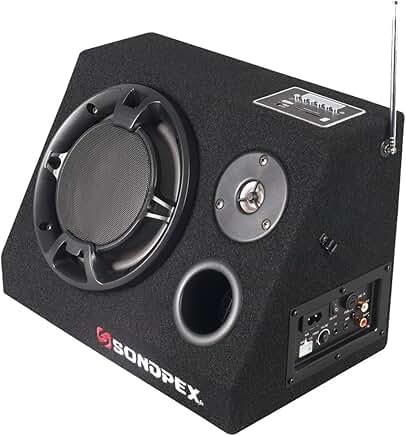 Bluetooth Active Speaker with FM Radio and Music Player