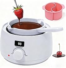 Chocolate melting pot with temperature control