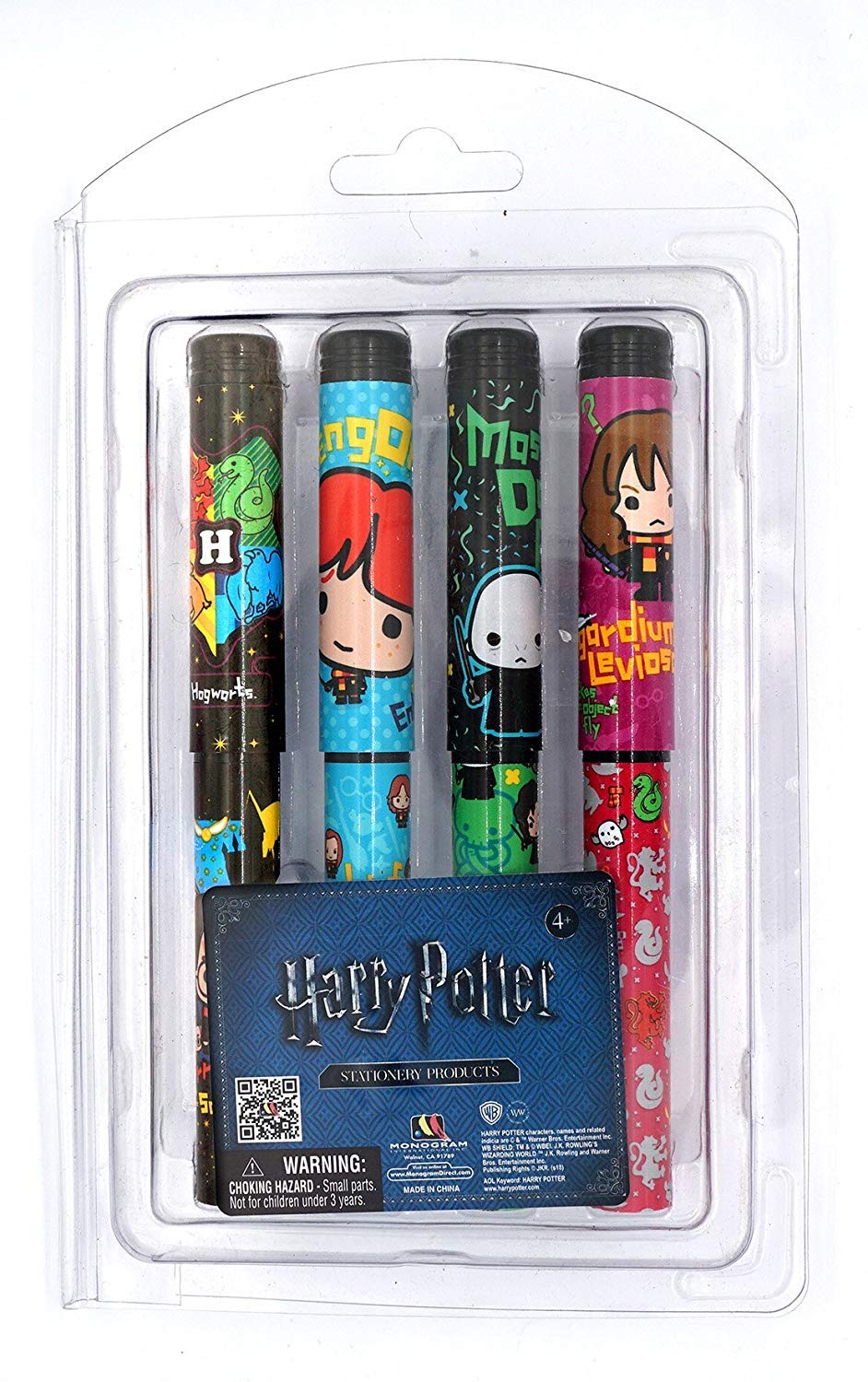 Set of 4 Multicolor Ballpoint Pens