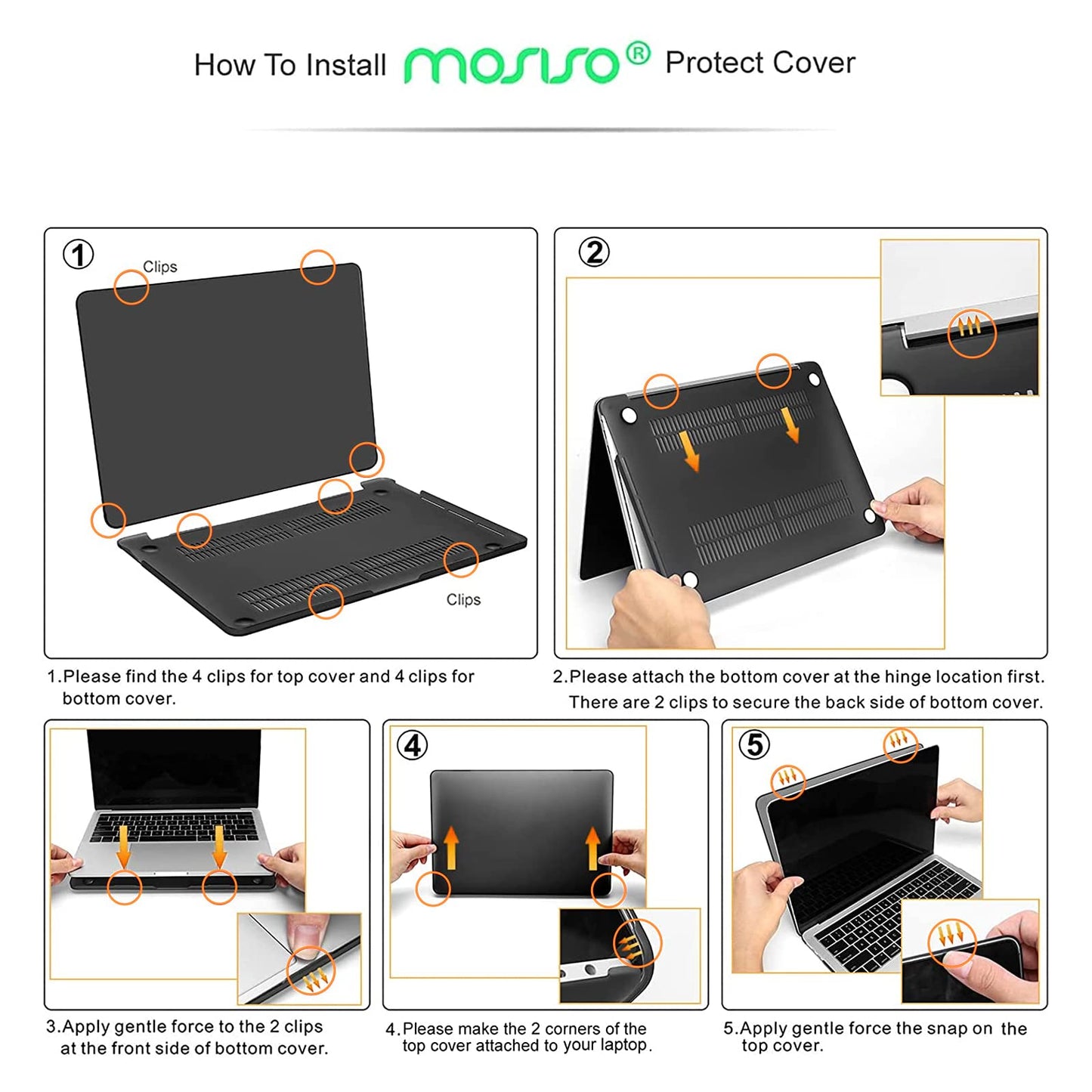 Compatible with MacBook Pro 13 inch Case M2 2022, 2021, 2020-2016 A2338 M1 A2251 A2289 A2159 A1989 A1708 A1706 with/Without Touch Bar, Plastic Hard Shell&Screen Protector, Black