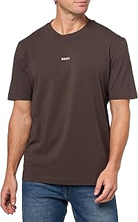 Men's Small Chest Logo Cotton T-Shirt