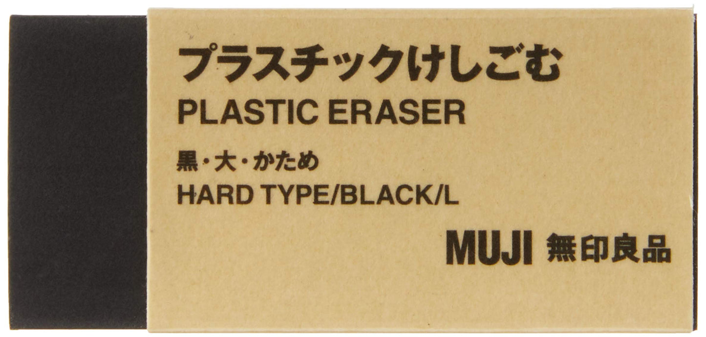 Large Black Eraser from Japan Muji