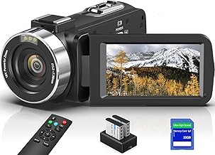 8K 64MP Video Camera with IR Night Vision and 18X Zoom