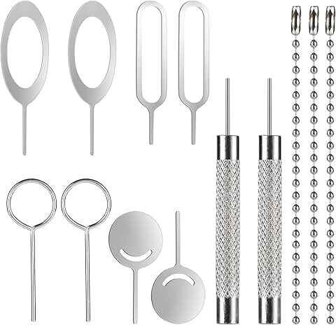 Set of 13 Sim Card Ejector Tools for All Phones