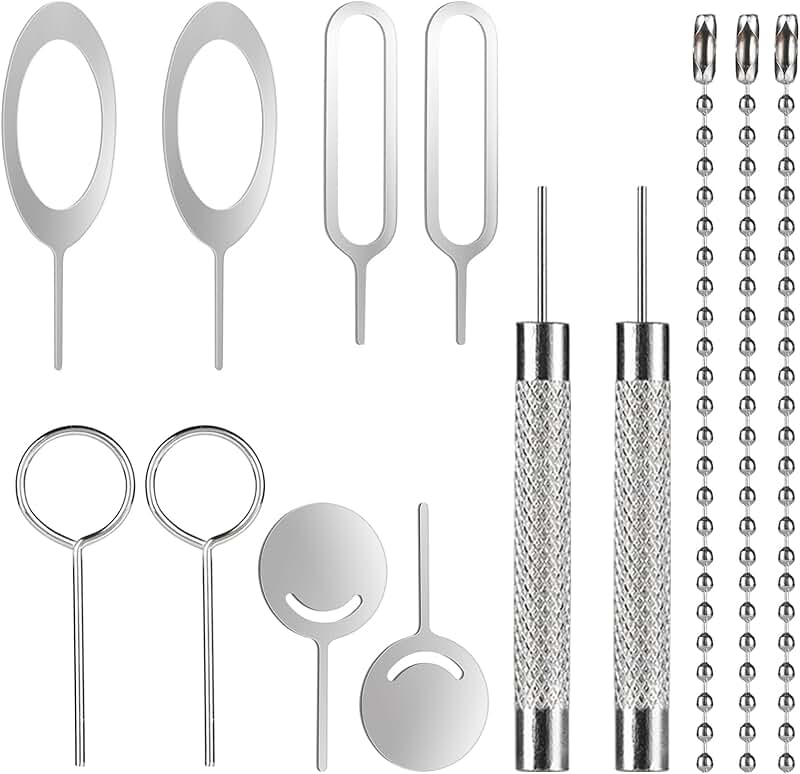 Set of 13 Sim Card Ejector Tools for All Phones