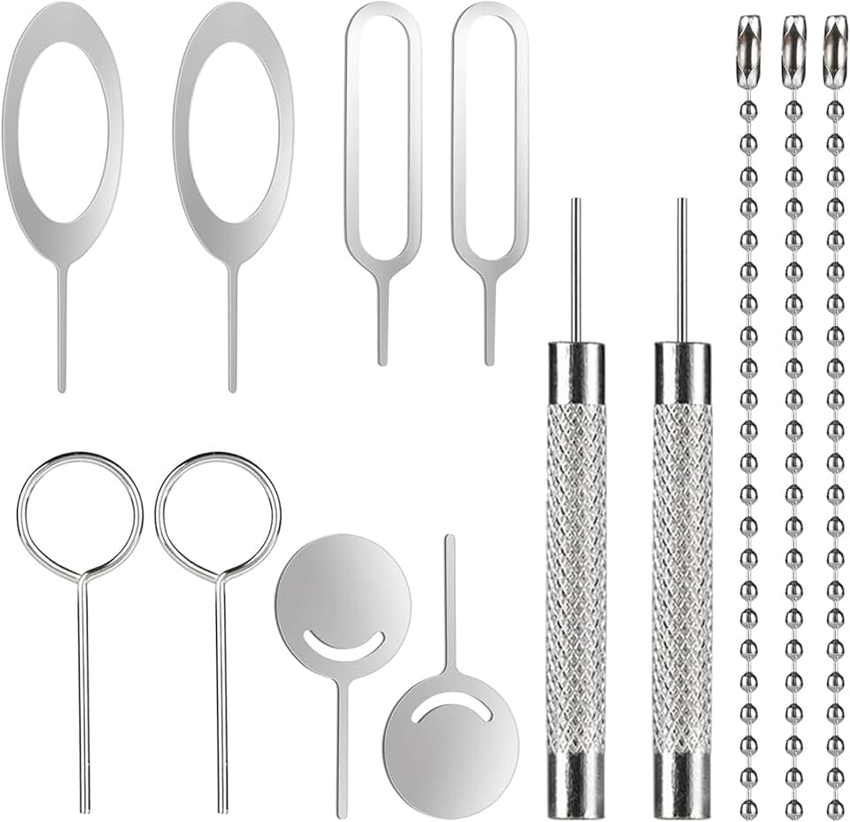 Set of 13 Sim Card Ejector Tools for All Phones
