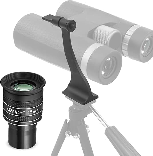 1.25-inch 58° 15mm Telescope Eyepiece with Tripod Adapter