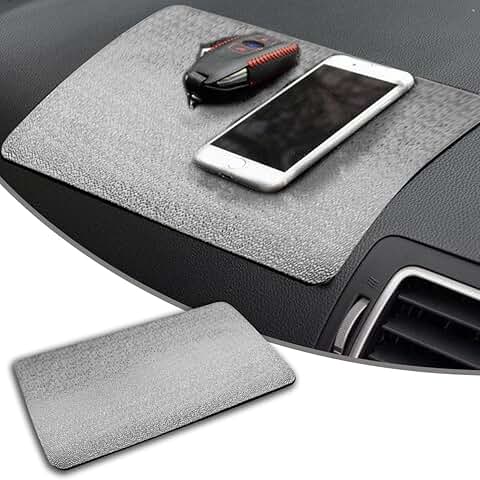 Car Dashboard Anti-Slip Mat for Phones Keys and More