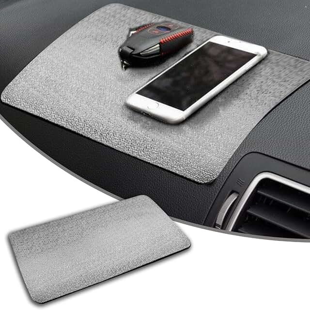 Car Dashboard Anti-Slip Mat for Phones Keys and More