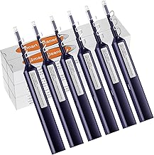 Six-piece LC fiber cleaning pen set