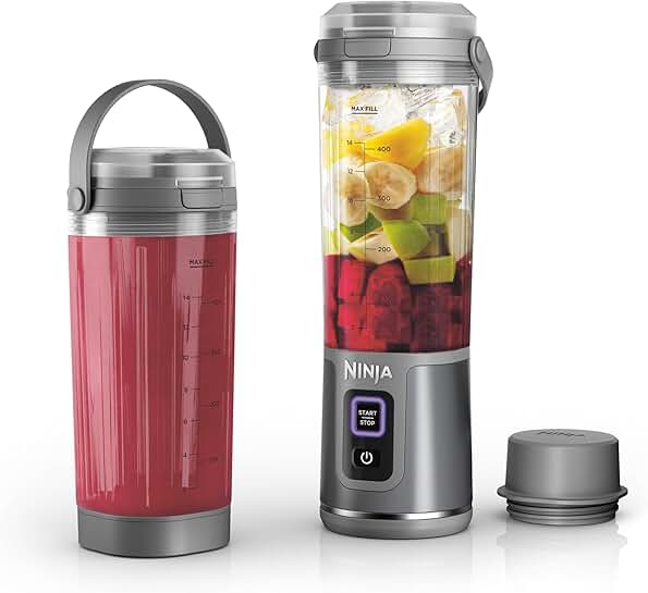 Portable 18oz Blender with Leakproof Lid and USB-C