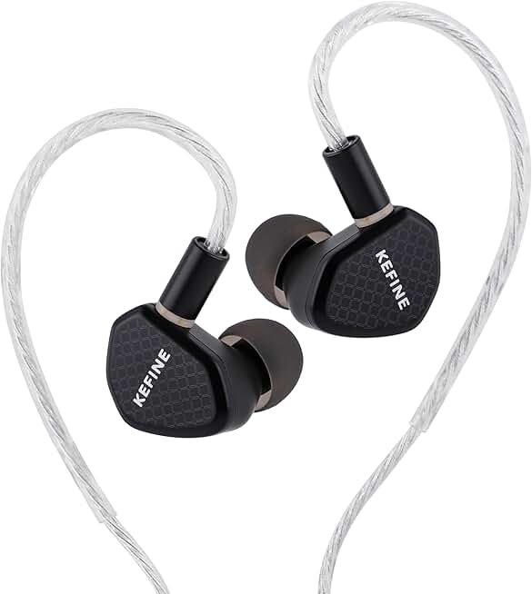 In-Ear Monitor with 10mm Dynamic Driver and Detachable Cable