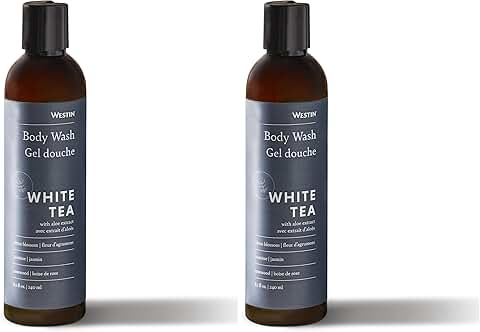 White Tea Aloe Body Wash, 8 oz, pack of 2