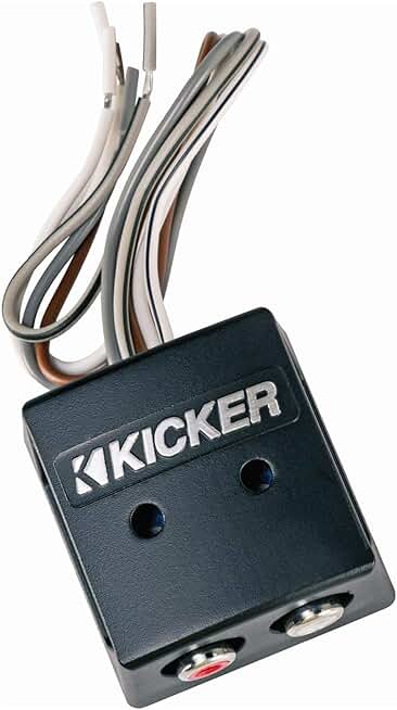 Speaker to RCA Interconnect with Line-Out Converter