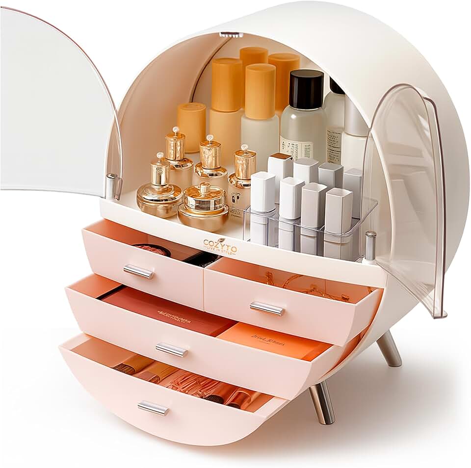 Premium Multi-Tier Makeup and Skincare Organizer