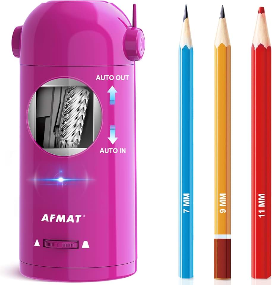 Automatic Electric Pencil Sharpener for Classroom and Home