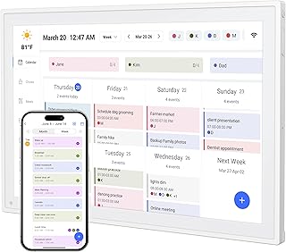 10.1-inch WiFi Digital Calendar and Chore Chart