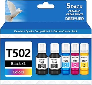 502 Ink Refill Bottles for Various Printer Models